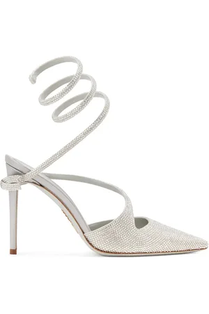RENE CAOVILLA Asymmetrische Pumps mit Strassverzierung