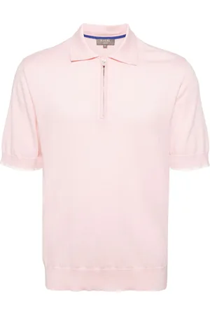 N.PEAL Fein gestricktes Poloshirt