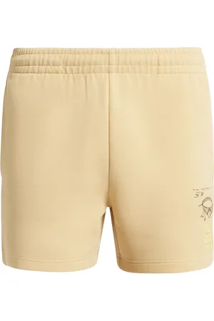 Lacoste Shorts mit Slogan-Stickerei