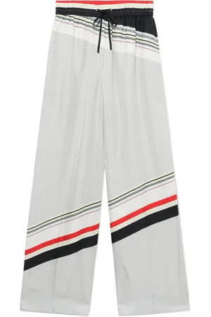 3.1 Phillip Lim LIberty Seidenhose mit weitem Bein