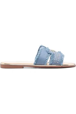 Liu Jo Flache Jeanssandalen