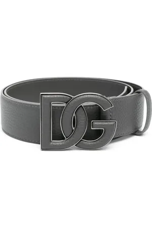 Dolce & Gabbana Ledergürtel mit Logo-Schnalle