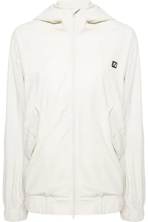 Izzue Kapuzenjacke mit Logo-Schild