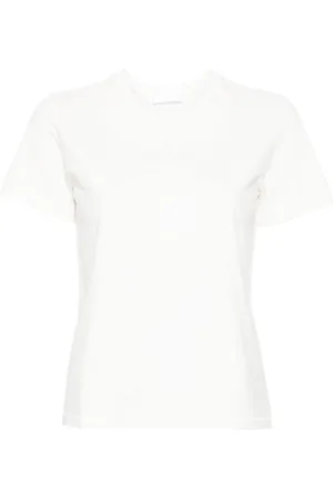Moncler T-Shirt mit Logo-Stickerei