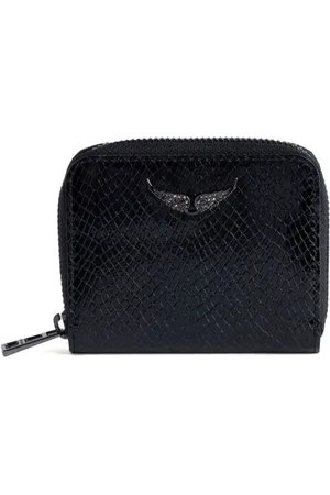 Zadig & Voltaire Mini ZV Portemonnaie mit Kroko-Optik