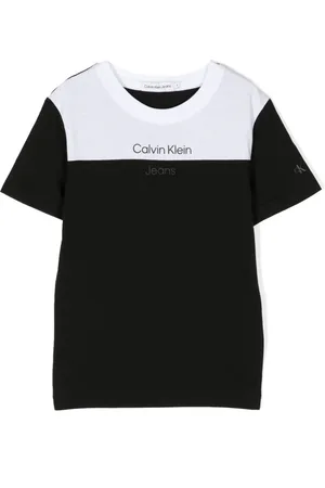 Calvin Klein T-Shirt mit zweifarbigen Einsätzen