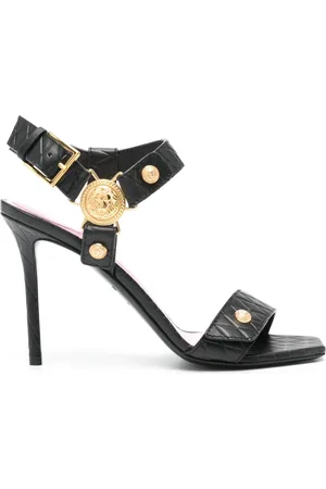 Balmain Sandalen aus Leder 100mm