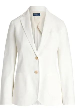 Ralph Lauren Einreihiger Leinenblazer
