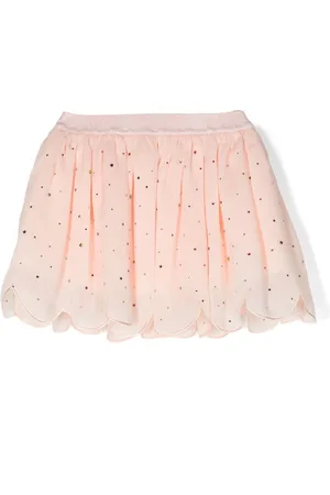 Stella McCartney Krepprock mit Strass
