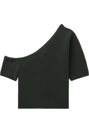 JUUN.J Geripptes One-Shoulder-Top