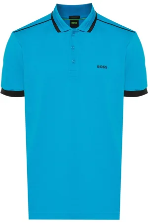 HUGO BOSS Pikee-Poloshirt mit Logo-Print