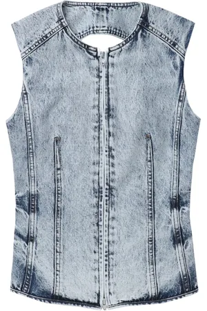 JUUN.J Jeansweste mit Acid-Wash-Effekt