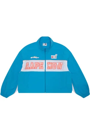 A Bathing Ape Bomberjacke mit Logo-Applikation