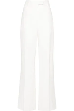 Salvatore Ferragamo Gerade Hose aus Chambray