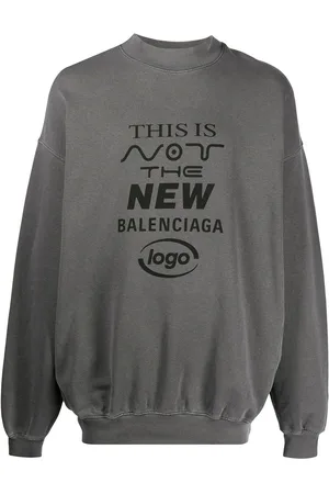 Balenciaga Sweatshirt mit Logo-Print
