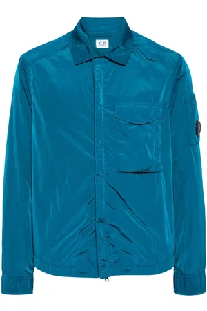 C.P. Company Chrome-R Hemdjacke mit Linsen-Detail