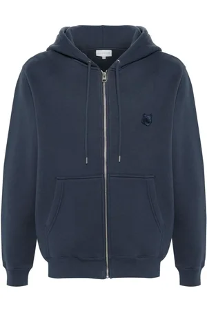 Maison Kitsuné Kapuzenjacke mit Fox-Applikation