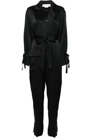 Victoria Beckham Jumpsuit mit Spreizkragen
