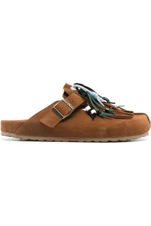 Scarosso Geo Sandalen aus Wildleder