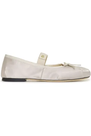 ANINE BING Jolie Ballerinas mit Satin-Finish