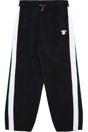 A Bathing Ape Weite Hose mit Milo-Stickerei
