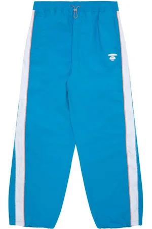 A Bathing Ape Weite Hose mit Milo-Stickerei