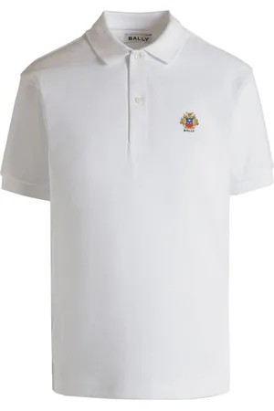 Bally Poloshirt mit Logo-Stickerei