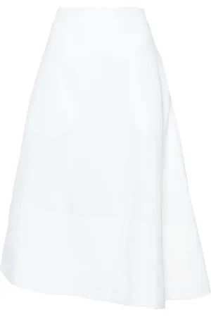 Jil Sander Asymmetrischer Midirock