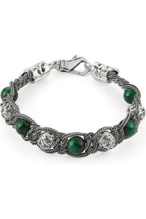 EMANUELE BICOCCHI Arabesque Shamballa Silberarmband