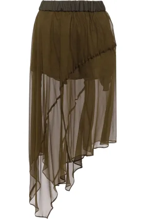 SACAI Sheer-Seidenrock