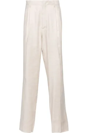 LARDINI Tapered-Hose aus Leinengemisch