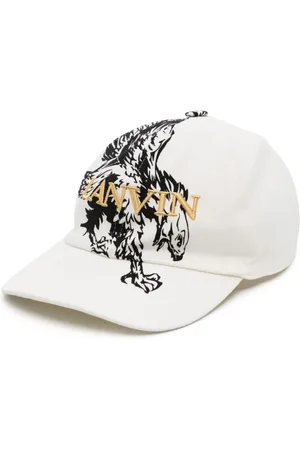 Lanvin X Future Baseballkappe mit Adler-Print