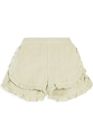 Tartine Et Chocolat Shorts aus Leinen mit Rüsche