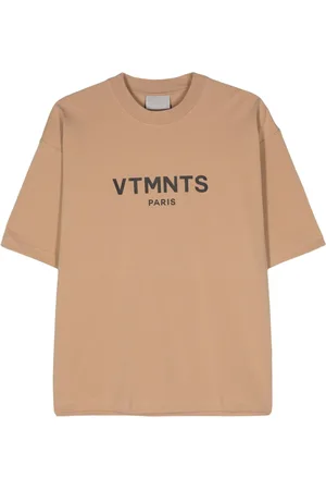 VTMNTS Kurzärmeliges T-Shirt mit Logo-Print