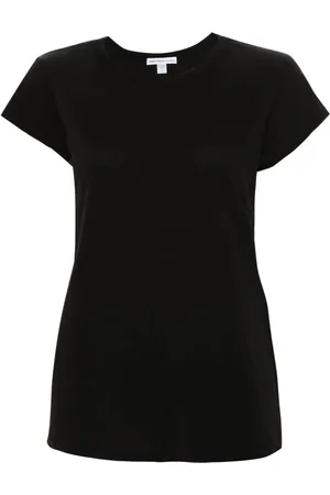 James Perse T-Shirt mit rundem Ausschnitt