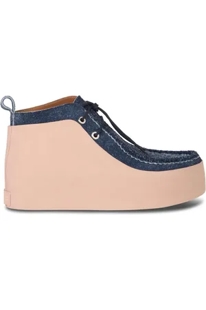 Etro Plateau-Schuhe mit Wildleder-Einsätzen