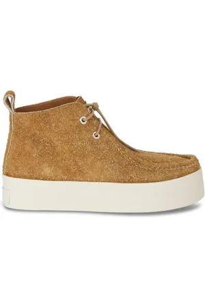 Etro Wildlederschuhe mit Plateausohle