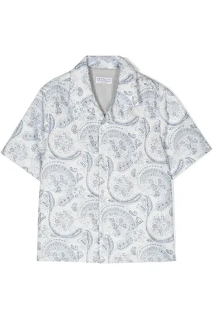 Brunello Cucinelli Hemd mit Paisley-Print