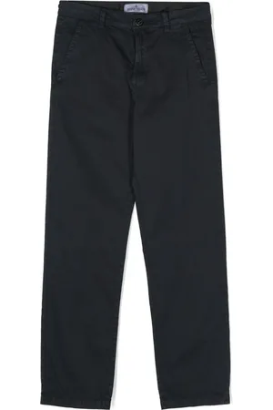Stone Island Gerade Hose mit Kompass-Applikation