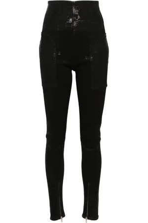 Rick Owens Skinny-Jeans mit hohem Bund