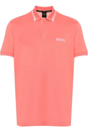 HUGO BOSS Pikee-Poloshirt mit Logo-Stickerei