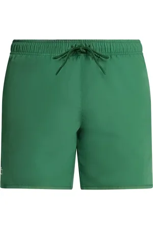Lacoste Kordelzug-Badeshorts mit Logo-Applikation