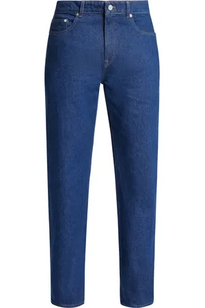 Lacoste Halbhohe Straight-Leg-Jeans