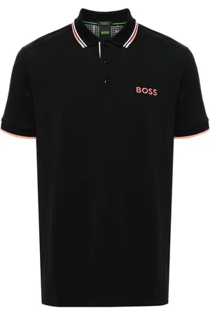 HUGO BOSS Pikee-Poloshirt mit Logo-Stickerei