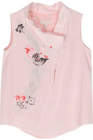 SHIATZY CHEN Seidentop mit Blumen-Print