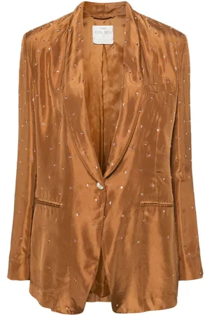 FORTE FORTE Blazer mit Kristallen