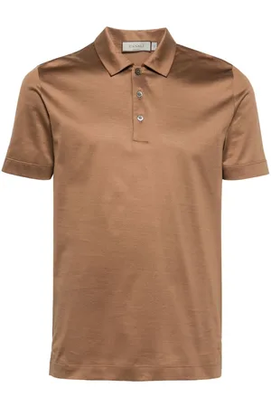 CANALI Poloshirt aus Baumwolljersey