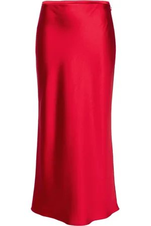 V:PM ATELIER Dramatic Satin-Midirock