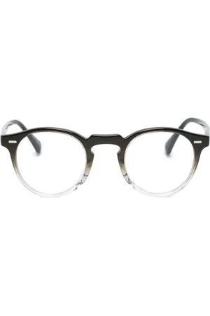 Oliver Peoples Gregory Peck Brille mit rundem Gestell
