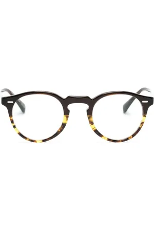 Oliver Peoples Gregory Pack Brille mit rundem Gestell